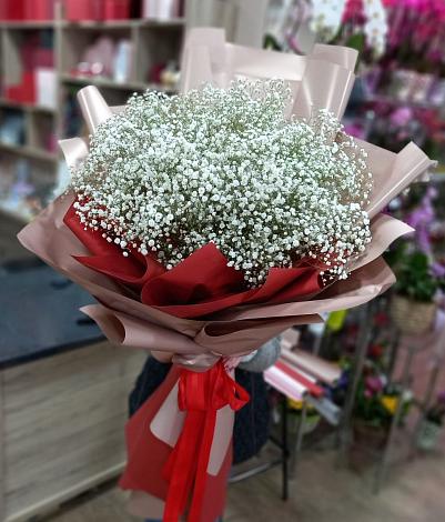 Букет цветов из: Гипсофила в Любаново